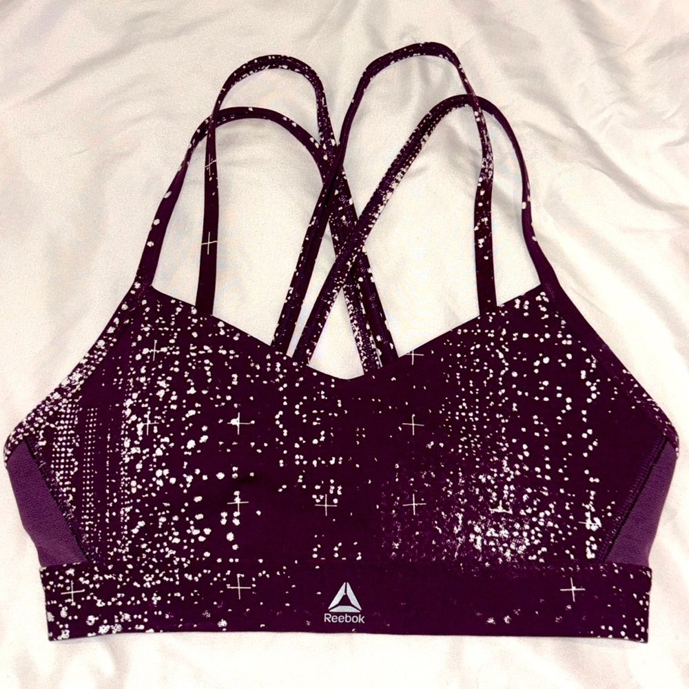 Reebok Purple Sports Bra